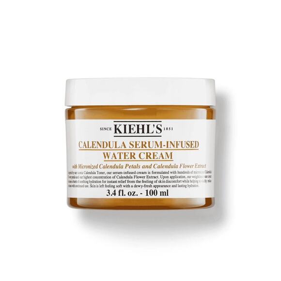 Kiehl’s Calendula Serum-Infused Water Cream 3.4 oz | Radiance + Hydration NEW - Picture 1 of 14
